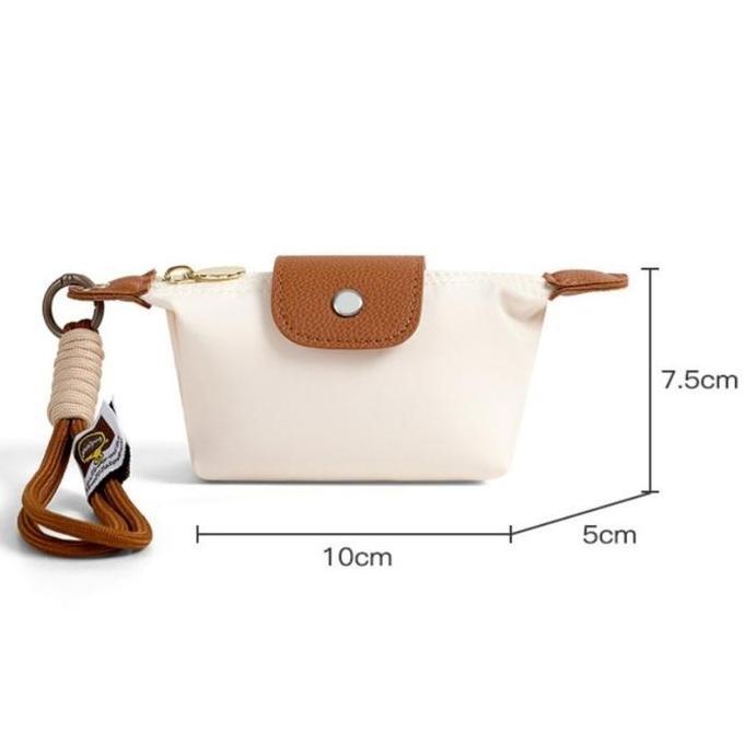LEZA Vinnatsu Dompet Kecil Wanita Portabel Dompet Koin Dompet  Mini Exquisite Zero Portabel Dari Dom