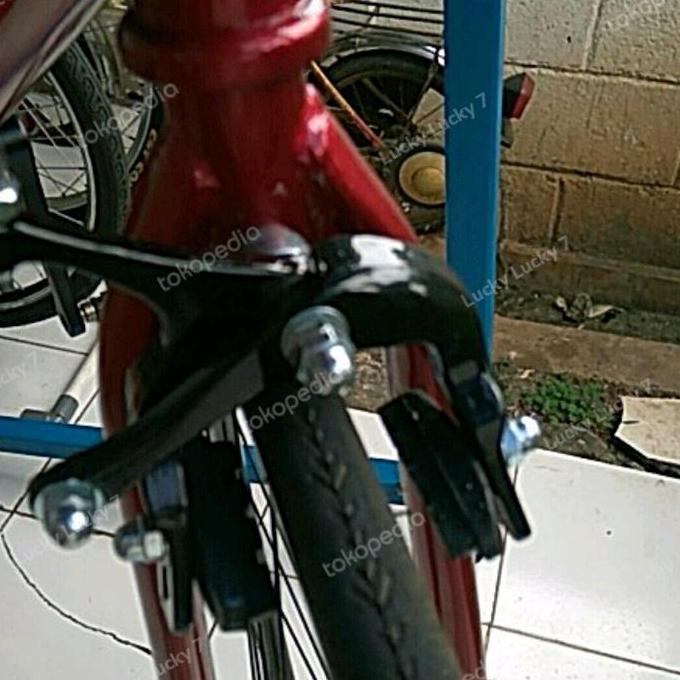 Rem U Brake Sepeda Fixie U Brake Roadbike Kaliper Rem Sepeda Balap