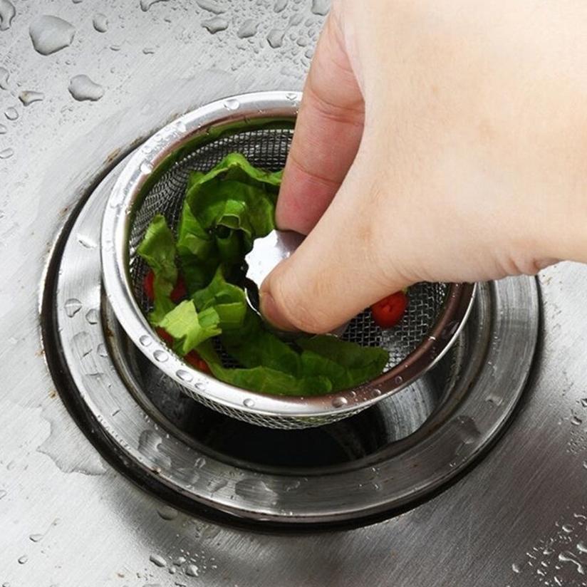 Saringan Bak Cuci Piring Stainless Anti Mampet / Keranjang Saringan Afur Bak Cuci Piring Wastafel St