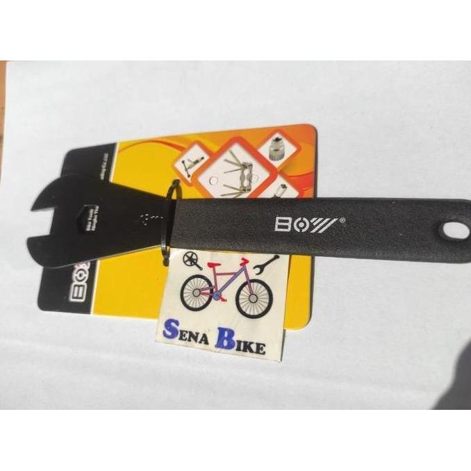BOY - Kunci Pedal Sepeda/ Kunci Pas Pedal/ Kunci Kones 13/ 14/ 15/ 17/ 18/ 19 - Kunci untuk Pasang P