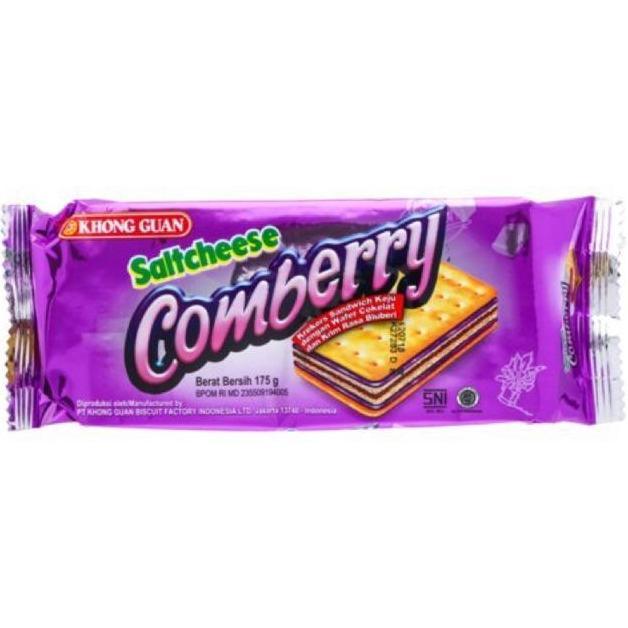 [] Khong Guan Saltcheese Comberry 175g