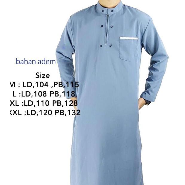 Limited Gamis Pria Formal S-Xxl Bahan Tebal Ringan