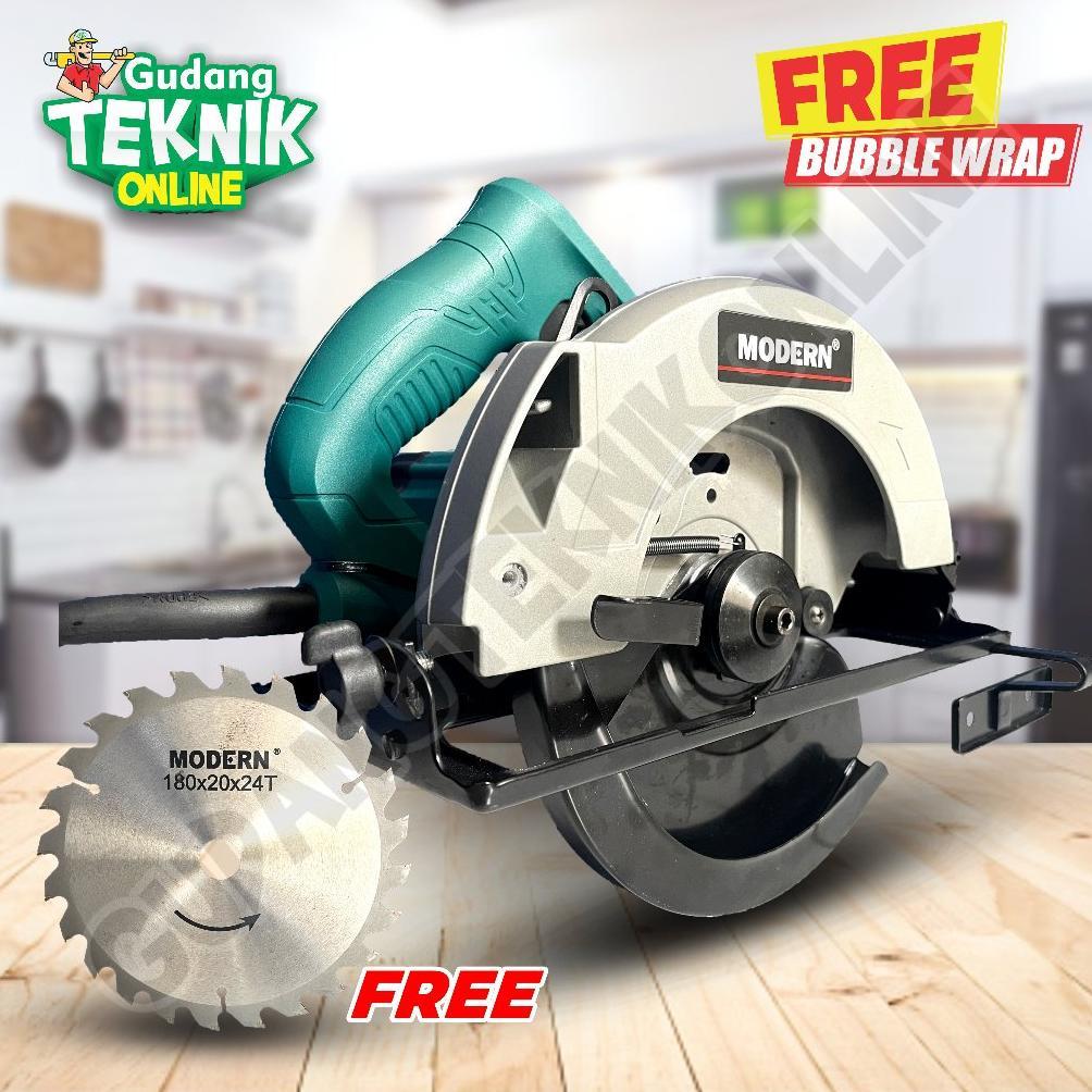 Modern M2650 / Circular Saw Modern M 2650 Mesin Potong Gergaji Kayu 7" Modern
