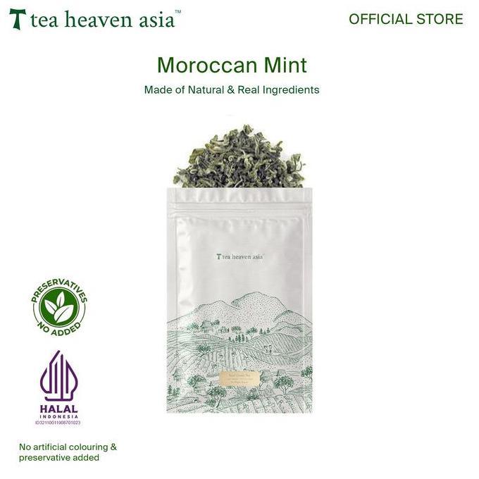 [] Tea Heaven Morrocan Mint Green Tea Teh Hijau Peppermint