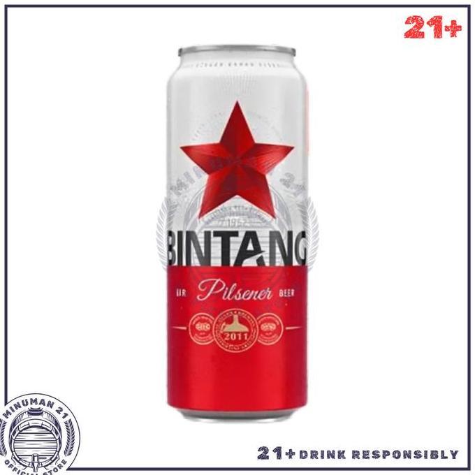 BEER BINTANG PILSENER CAN 500ml