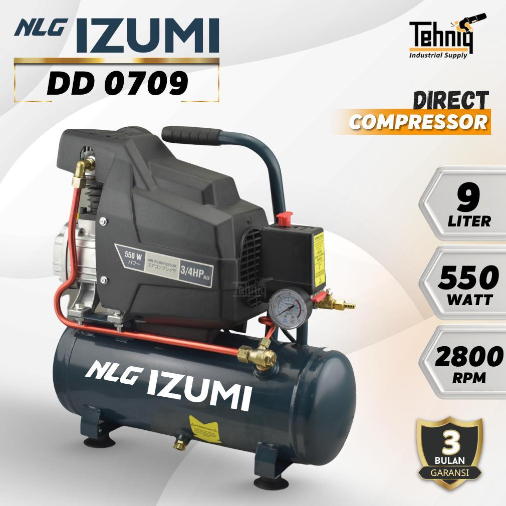 Nlg Izumi DD 0709 Kompresor Angin Listrik Direct Compressor