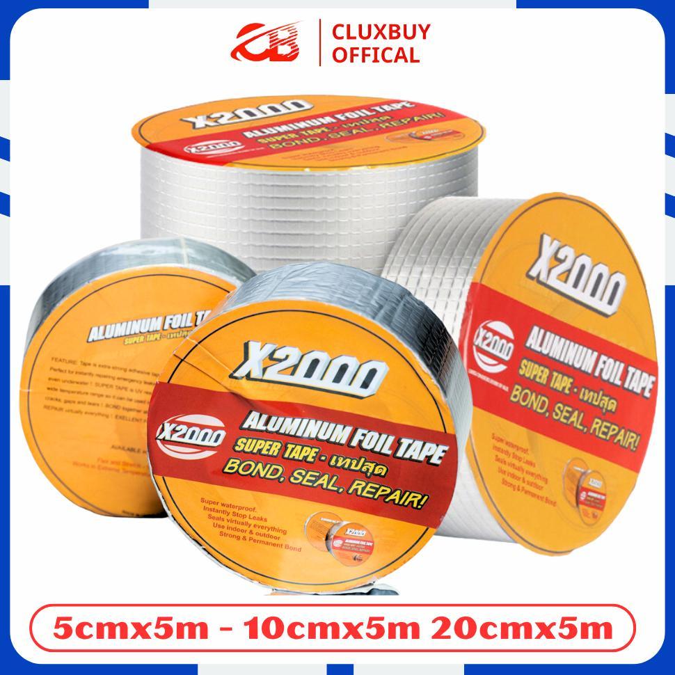 Super tape X2000 3 ukuran,  lakban anti bacor X2000,  aluminium foil tape super lengket dan super wa