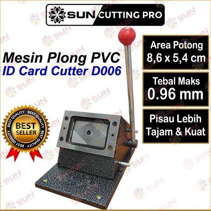 Mesin Plong PVC ID Card D006 - PVC Card Cutter