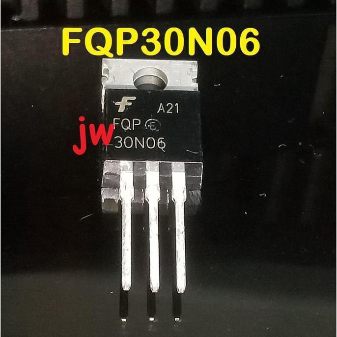 Baru (1) FQP27N06 FQP30N06 FQP50N06 FQP70N06 60V N-Channel MOSFET TO-220 jwelek70 Juara