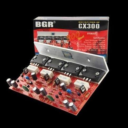 KIT OCL System Stereo 300W RMS Power Amplifier (2 x 1 ) CX-300