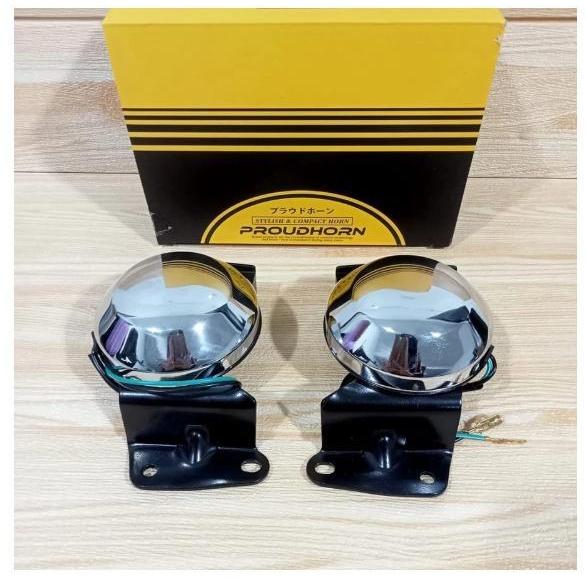 Klakson Keong Denso Gepeng Set Relay Waterproof Tahan Air Original Motor Mobil Universal Original Da