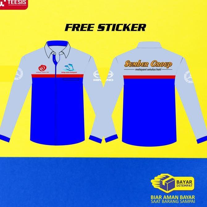 Kemeja Baju Bus Mania Bismania Sumber Group