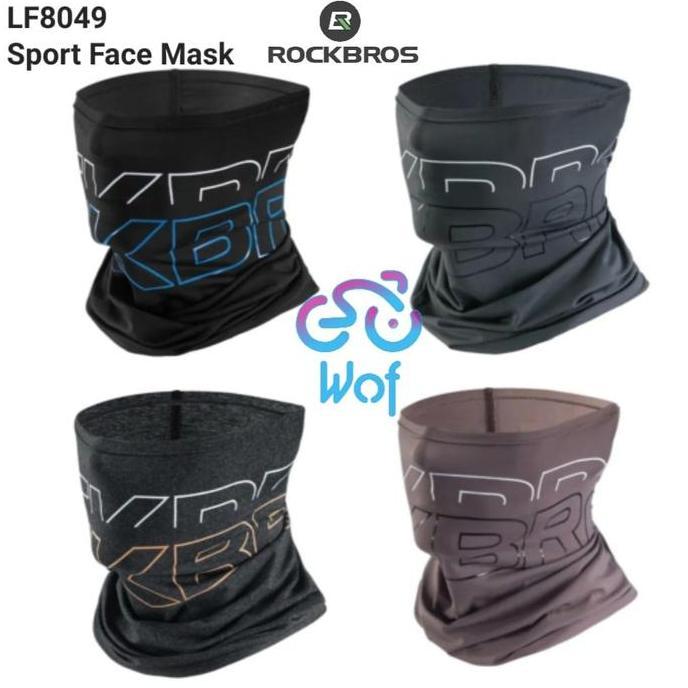 ROCKBROS Masker Pelindung Wajah Balaclava Slayer Silk Anti UV LF8049
