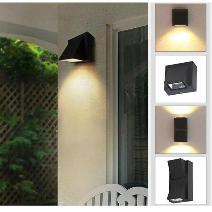 Lampu Dinding Minimalis Teras Outdoor Indoor Pagar Taman