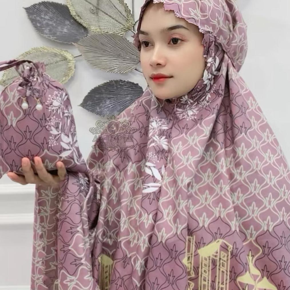 ANMA - Mukena Travel Katun Tas Serut Mini Pouch