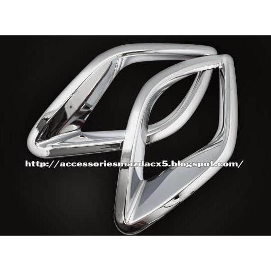 prasongko.jd- Aksesoris Mazda CX5 2012 2013 2014 2015 2016 - Cover Reflektor - Reflector Diskon