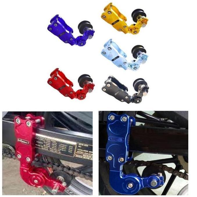 Promo Stabilizer Rantai Tensioner Full Cnc Universal/Vixion/Tiger/Megapro/Satria Fu/Cb-150R Semua Mo