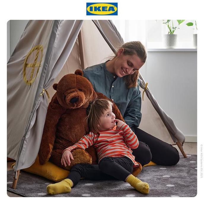 Bon- Djungelskog Boneka Beruang Cokelat 100Cm
