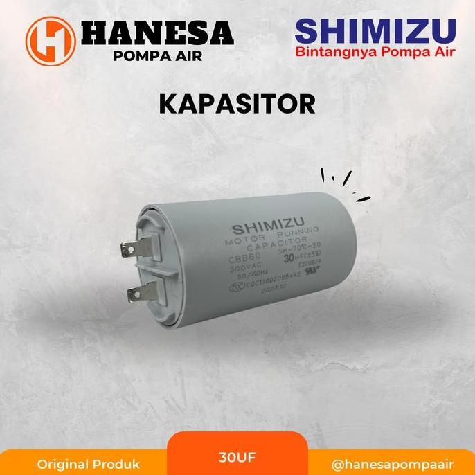 pt.sutijaya / KAPASITOR SHIMIZU 30 UF / SHIMIZU CAPACITOR 30 UF Diskon