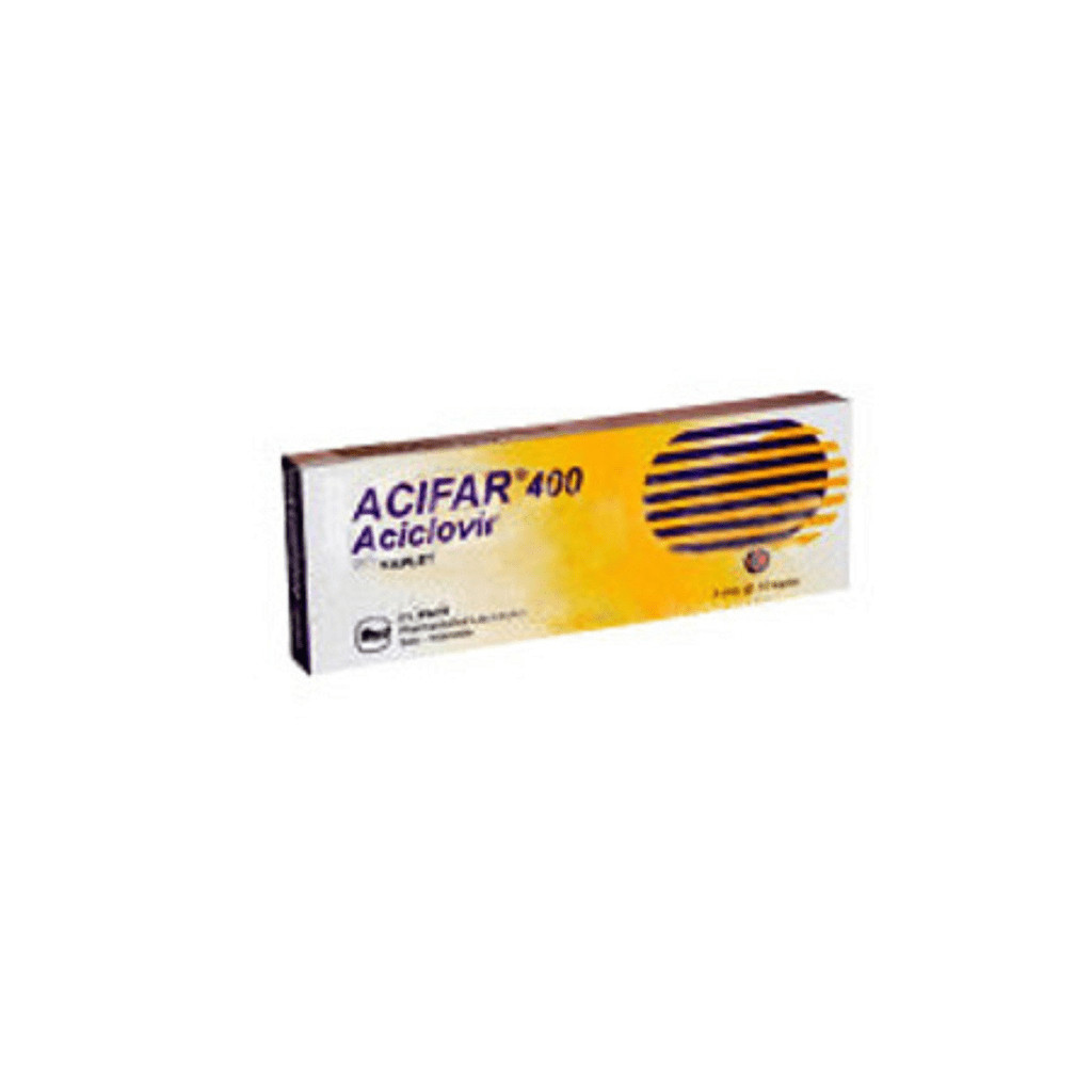 ACIFAR 400 400 MG 1 STRIP @ 10 KAPLET