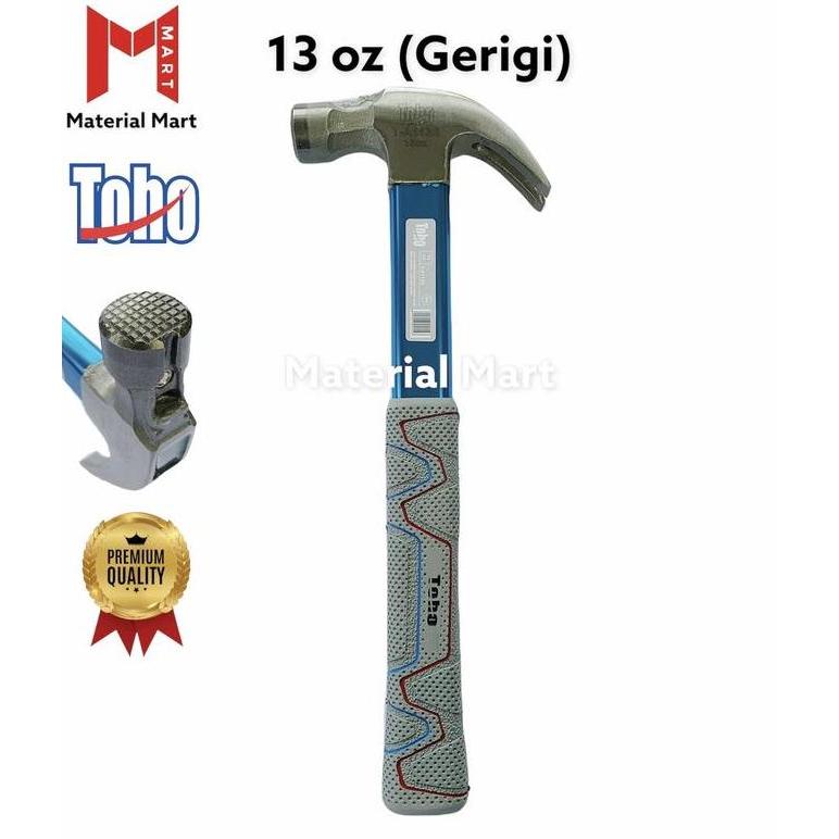 Palu Kambing Toho 13Oz Palu Kambing Geri Gagang Karet 13 Oz Magnet