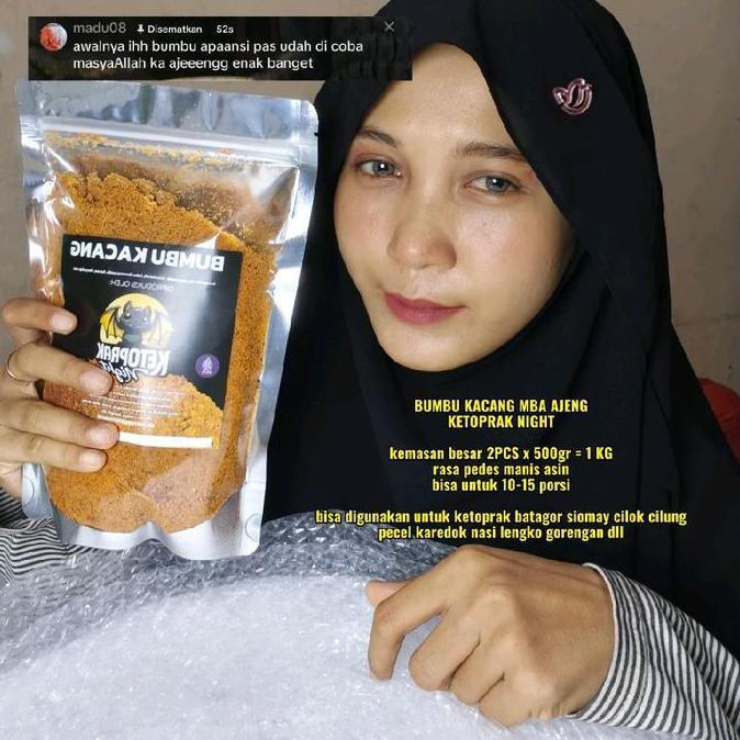 1KG 20-30 porsi  BUMBU KETOPRAK NIGHT DS