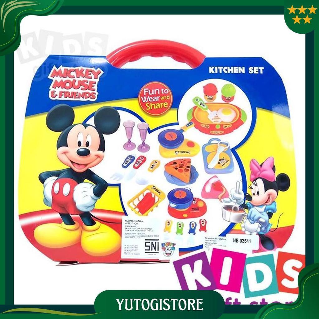 Mickey Mouse Tableware Kitchen Set KGS Teratas