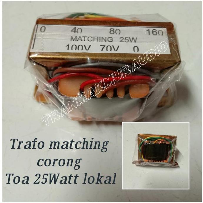 TRAFO MATCHING TOA 25WATT CORONG TOA SPEAKERS TRAN27