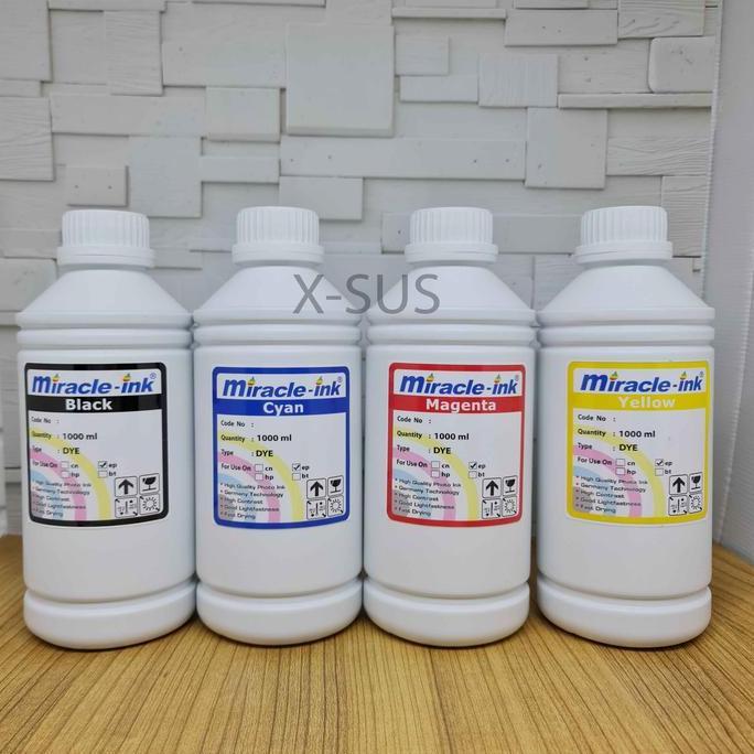 Tinta printer Miracle Ink Literan 4 warna canon-Tinta inkjet