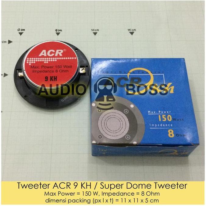 cvbelling / Tweeter ACR KH9 Dome Tweeter ACR KH 9 Twiter Diskon