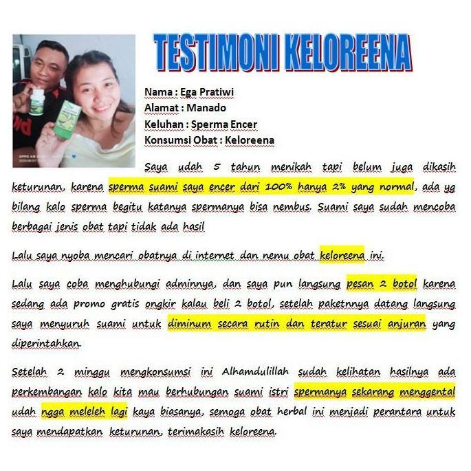 Intm- Keloreena Suplemen Kesehatan Untuk Stamina Pria Kesburuan Penambah Hormon Testoteron
