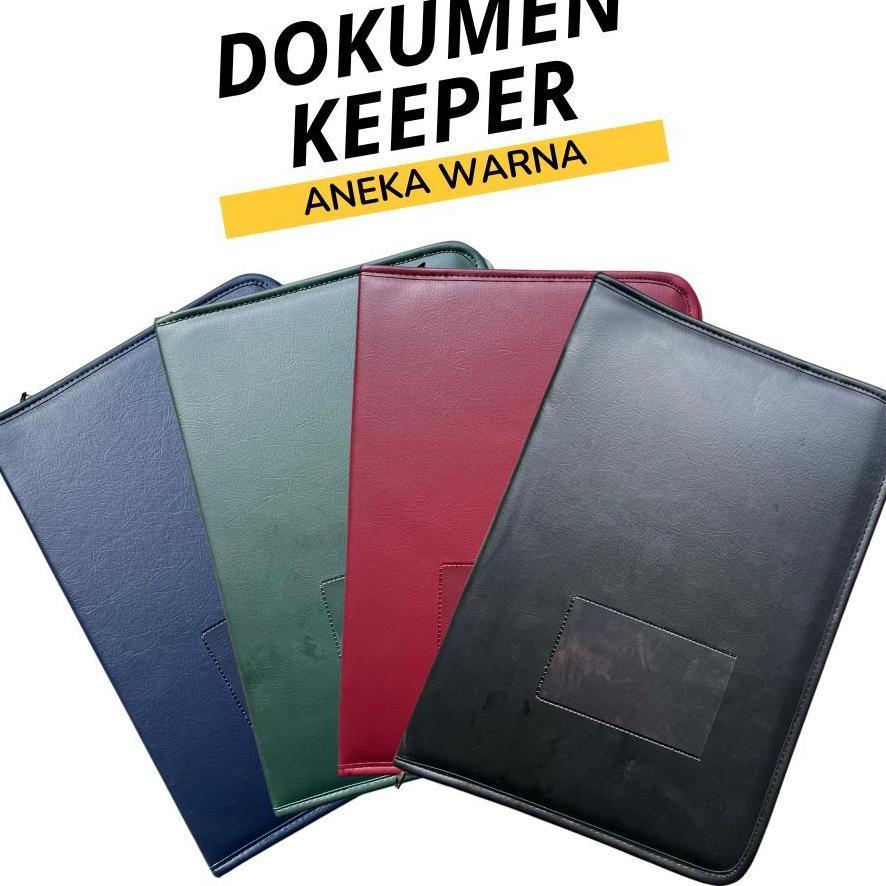 Map Dokumen Keeper Folio F4 Waterproof Anti Air Resleting