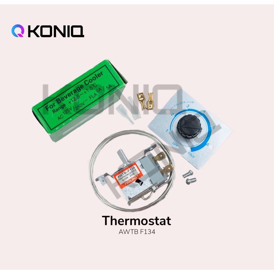 terbaru thermostat 134 sokis / showcase / kulkas kaca