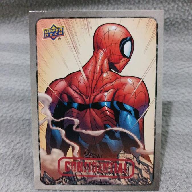 Upper deck marvel dossier 2015 spiderman