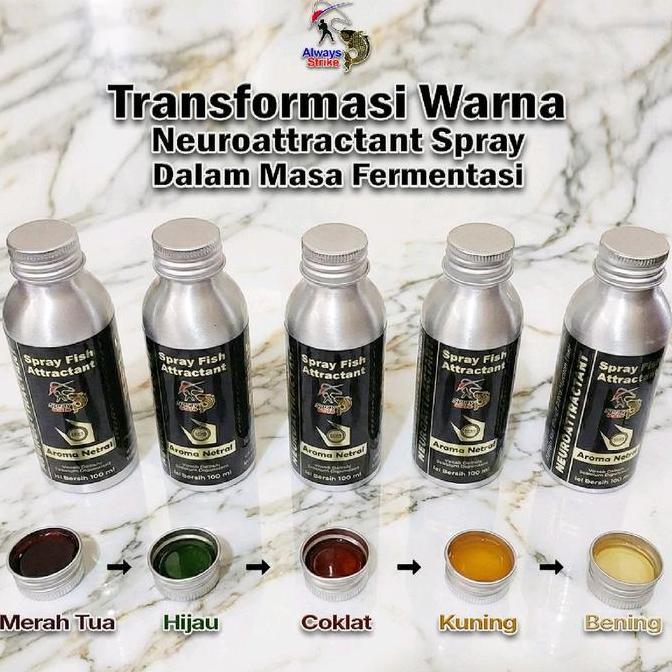 Neuroattractant Spray Fish Attractant Ikan Umpan Mancing Bukan Essen dari Always Strike Pancing