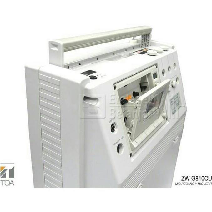 TOA ZW-G810CU - PORTABLE SOUND SYSTEM (2 MIC HANDHELD WIRELESS) [terbaik]