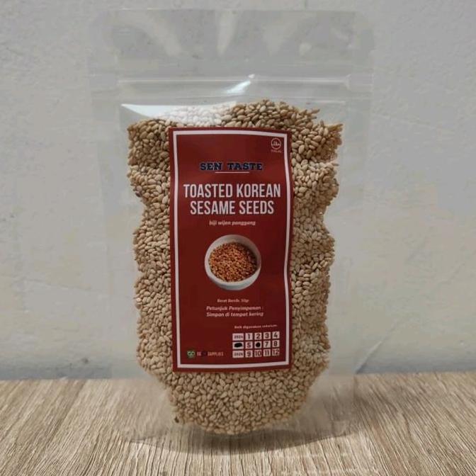 Biji Wijen Panggang Sangrai Korea Sentaste 50gr - Korean Sesame Seeds