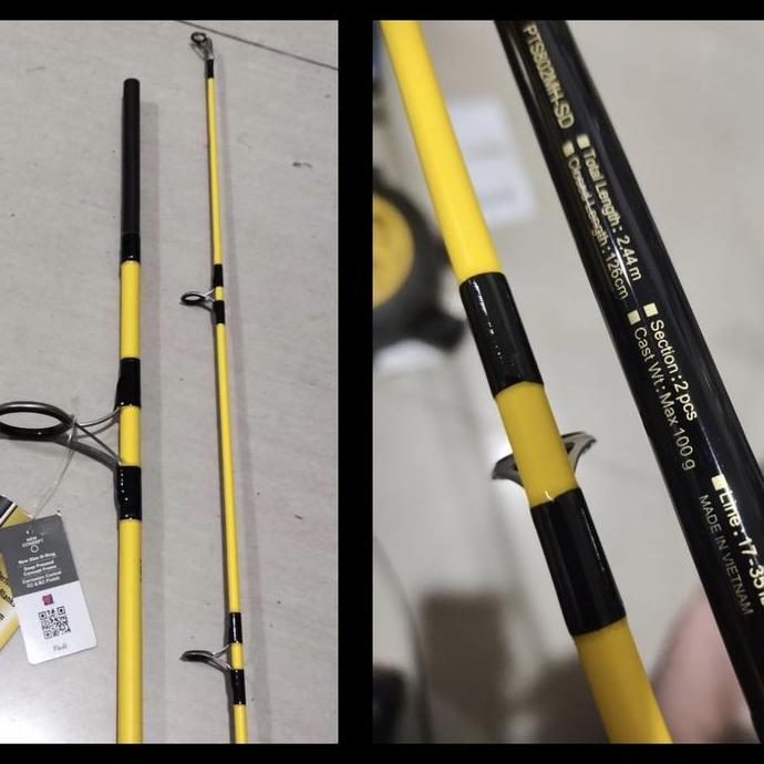 joran daiwa phantom snapper 802 240 cm joran laut