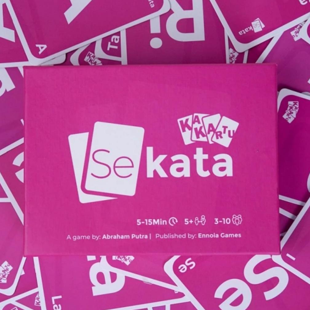 Kartu Sekata Card Game -Mainan Board game edukatif