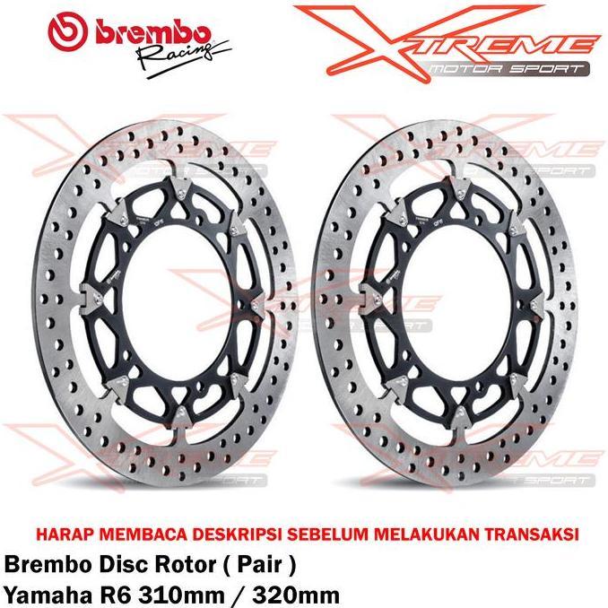 fariscees12 Cakram Piringan Disc Brembo Original T Drive R6 R1 MT09 310mm / 320 mm Diskon