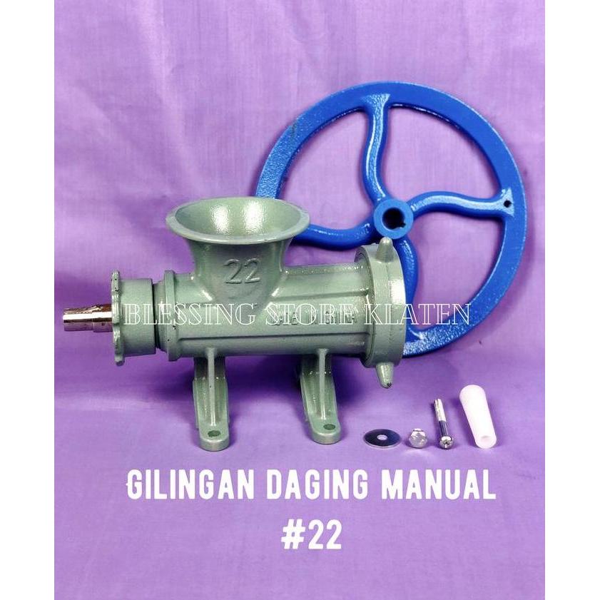 Gilingan Daging Manual #22 Heavy Duty / Meat Grinder #22 Heavy Duty Meat Mincer 22 Giling Bumbu Sate