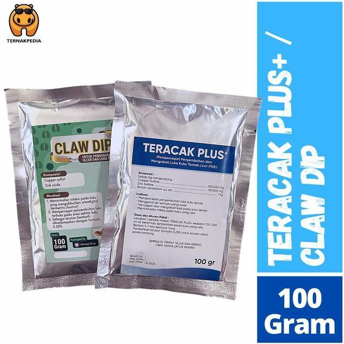 Obat Kuku Sapi - Obat Kuku Kambing - Claw Dip 100 Gr Obat Kuku Ternak Allshop