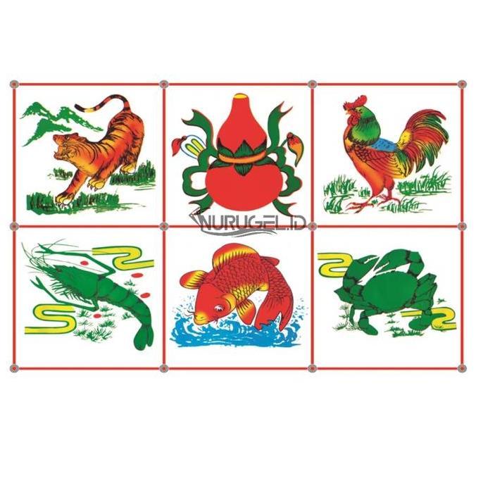 Sevekirana - Dadu Koprok Set / Sicbo Dice Game / Bau Cua