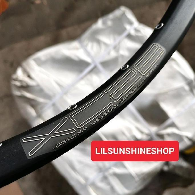 Promo Rims Velg 27.5 Strummer Xc28 Rim Lubang Ruji 32H Rivet Presta Fv Tubeless Ready Double Wall Ho