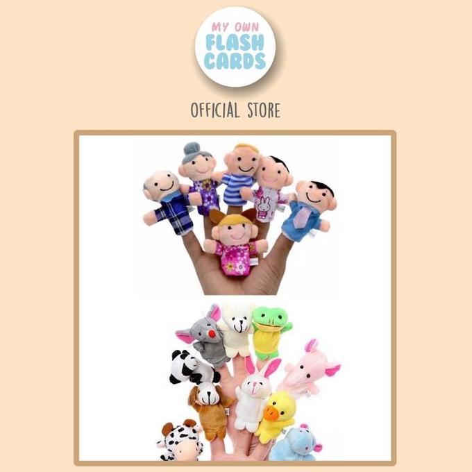Boneka Jari - Finger Family Doll - Animals Hewan Binatang Keluarga