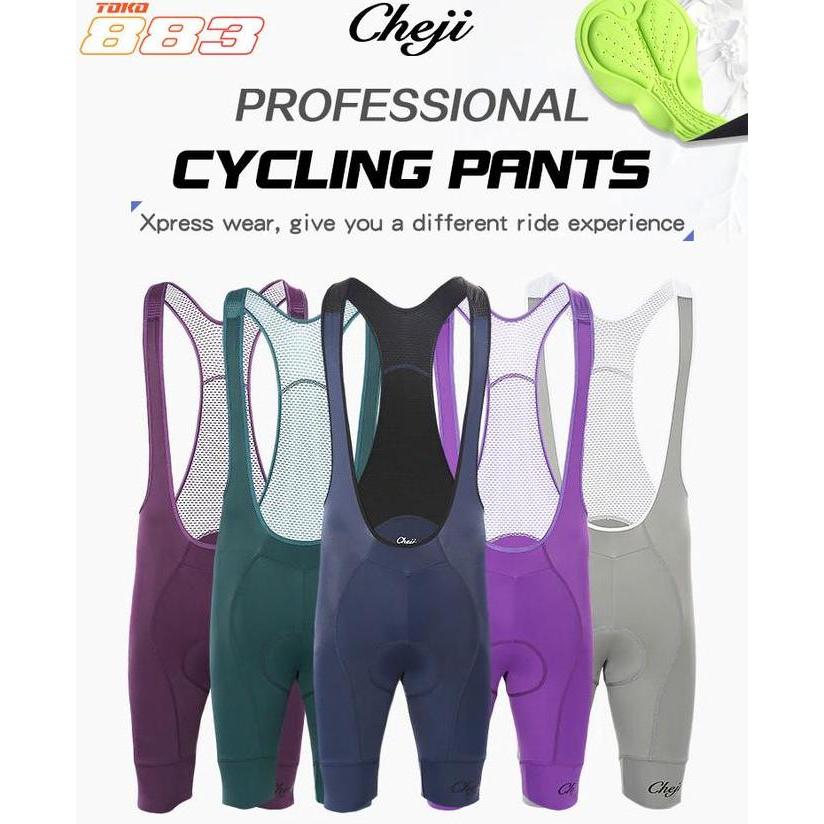 Celana Sepeda BIB Premium Cheji - Cycling Pant BIB Cheji CJ1135 Luoya