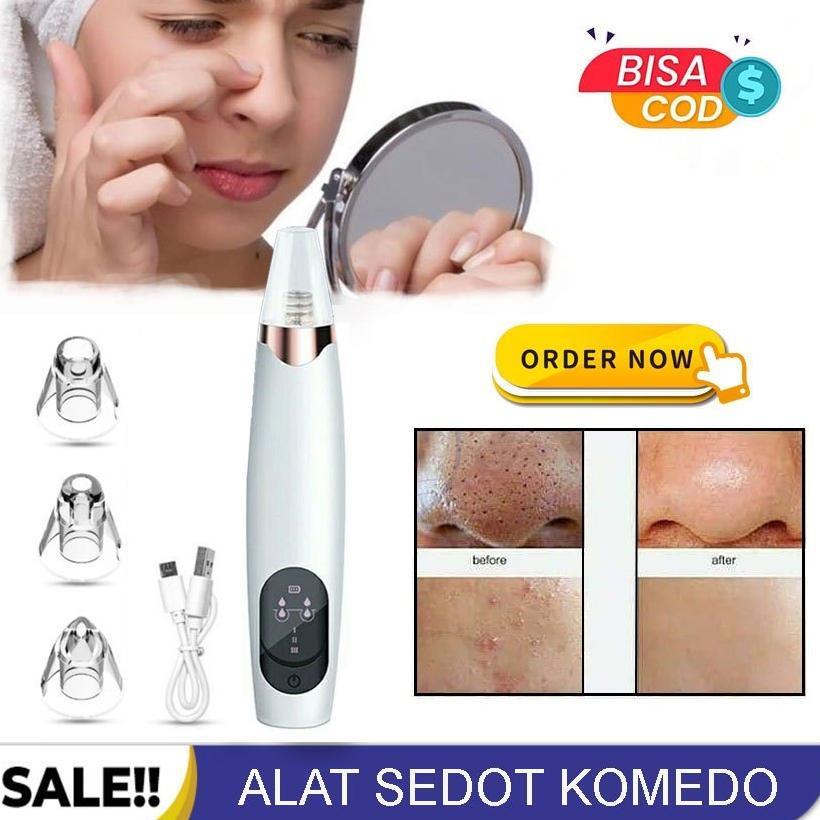 Alat Facial Wajah Elektrik Pembersih Komedo & Poripori Termurah