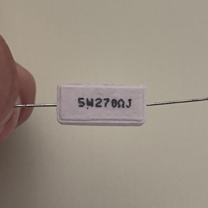 :0:0:0] Resistor kapur 5w 270ohm | r kapur 5 watt 270ohm