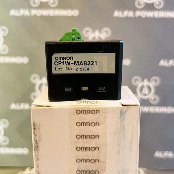Terbaru CP1W-MAB221 Omron PLC Analog I/O Board CP1WMAB221 Alfapower10 Segera Dapatkan