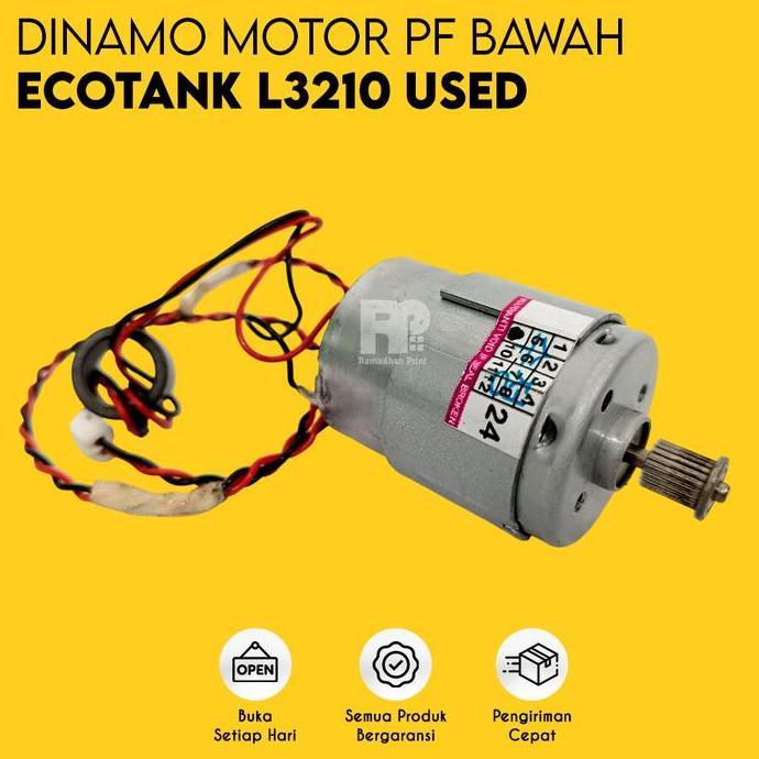 Terbaru Dinamo Motor Carriage Epson Eco Tank Epson L1210 L3210 Bekas Dinamo CR Samping Printer EcoTa